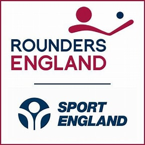 Rounders England and Sport England logo